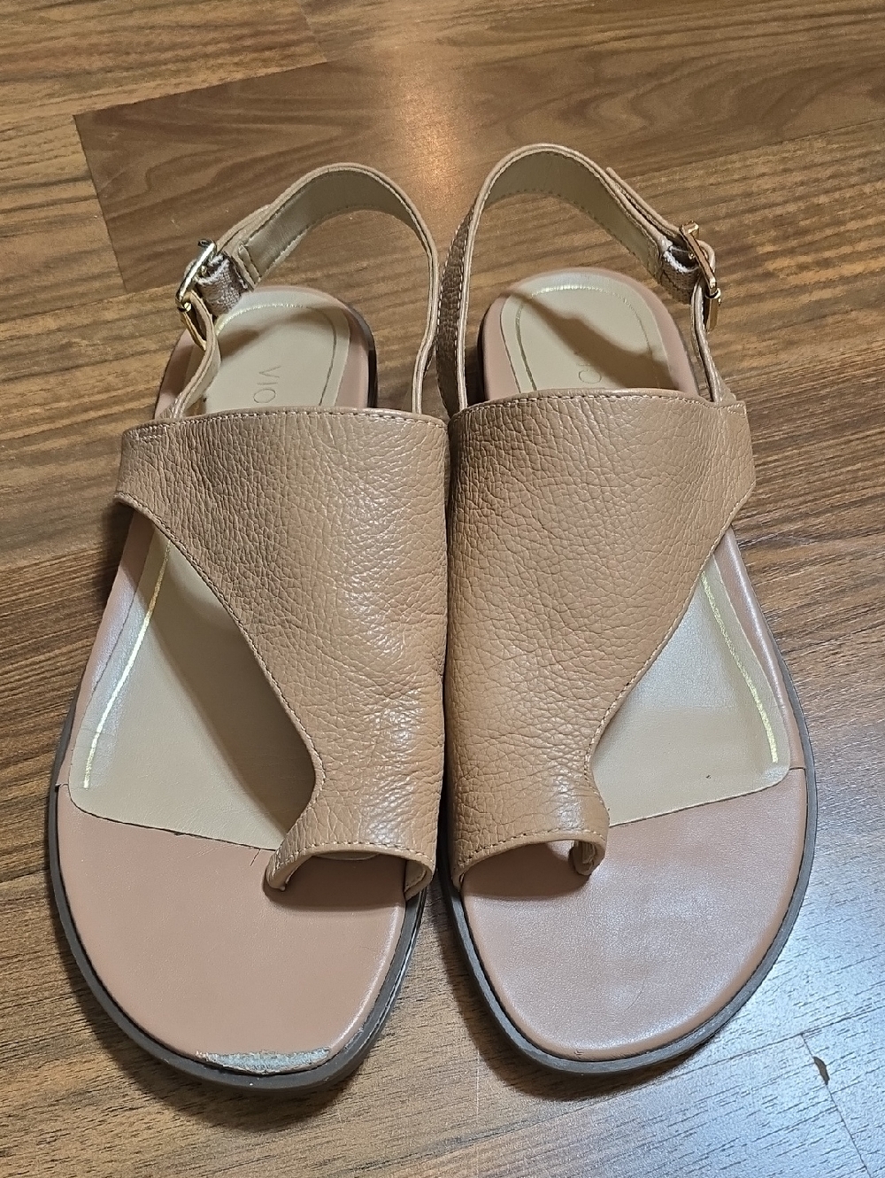 Vionic Nude Slung Ella Sandals